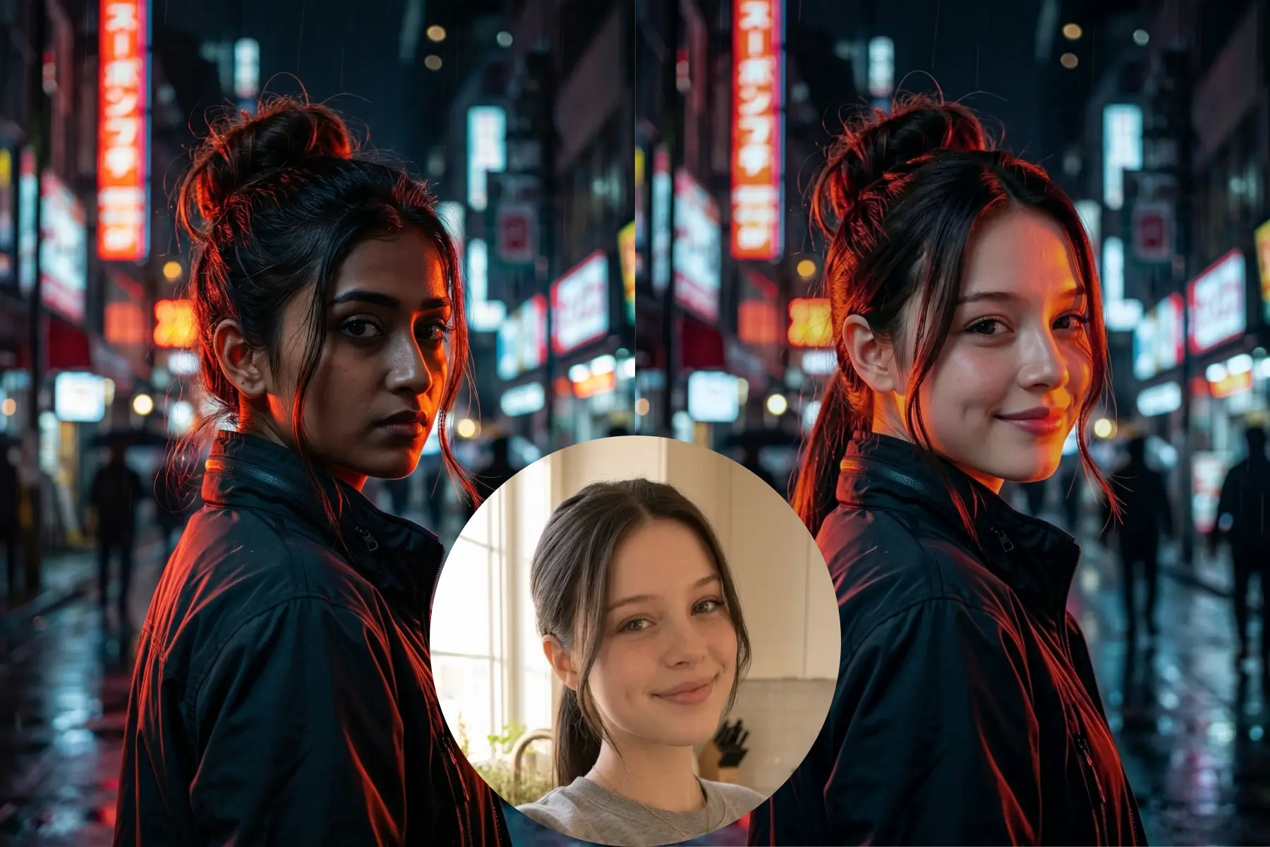 AI Photo Face Swap Example